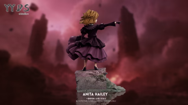 Detective Conan YYDS Studio Black Dress Ai Haibara Resin Statue 3