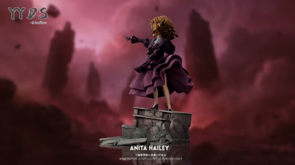 Detective Conan YYDS Studio Black Dress Ai Haibara Resin Statue 4