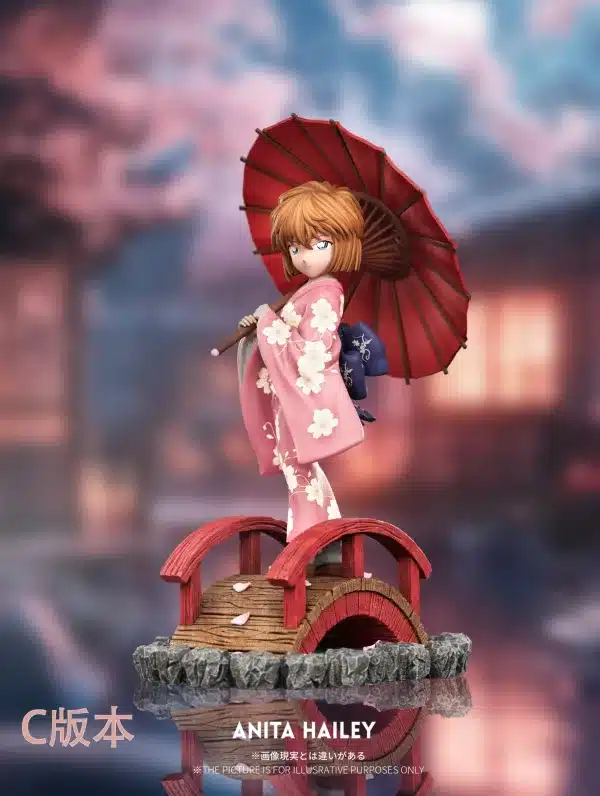 Detective Conan YYDS Studio Kimono Ai Haibara Resin Statue 2