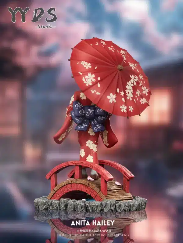 Detective Conan YYDS Studio Kimono Ai Haibara Resin Statue 4
