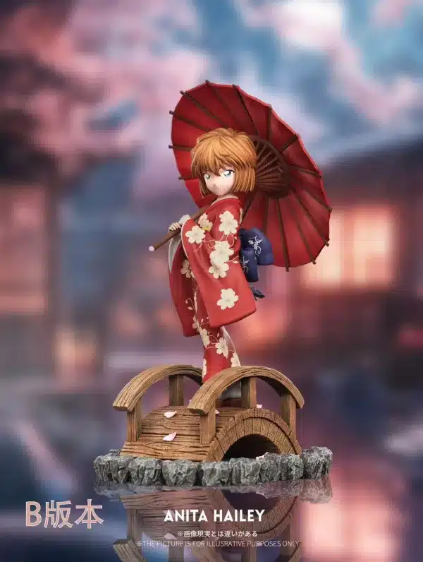 Detective Conan YYDS Studio Kimono Ai Haibara Resin Statue 5