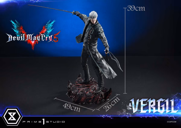 Devil May Cry 5 Prime 1 Studio Dante x Vergil Licensed Resin Statue 12