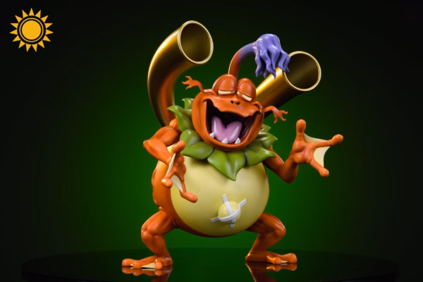 Digimon Sun Toys Studio Tonosama Gekomon Resin Statue 1