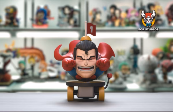Dr Slump ZOR Studio Sourman Resin Statue 1