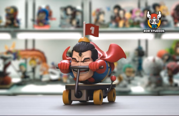 Dr Slump ZOR Studio Sourman Resin Statue 2