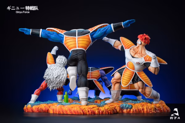 Dragon Ball Bao Zi A Studio Ginyu Force Ginyu x Recoome x Burter x Jeice x Guldo Resin Statue 2