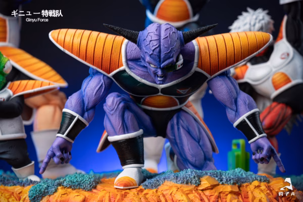 Dragon Ball Bao Zi A Studio Ginyu Force Ginyu x Recoome x Burter x Jeice x Guldo Resin Statue 4