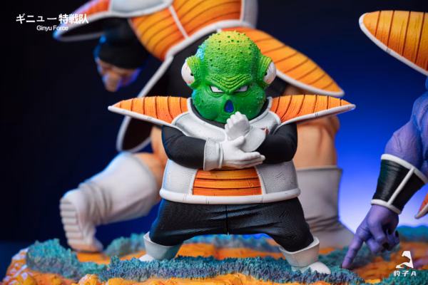 Dragon Ball Bao Zi A Studio Ginyu Force Ginyu x Recoome x Burter x Jeice x Guldo Resin Statue 6