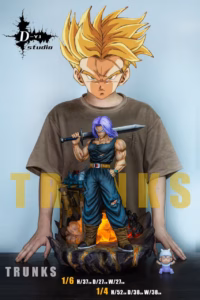 Dragon Ball D YJ Studio Trunks Resin Statue