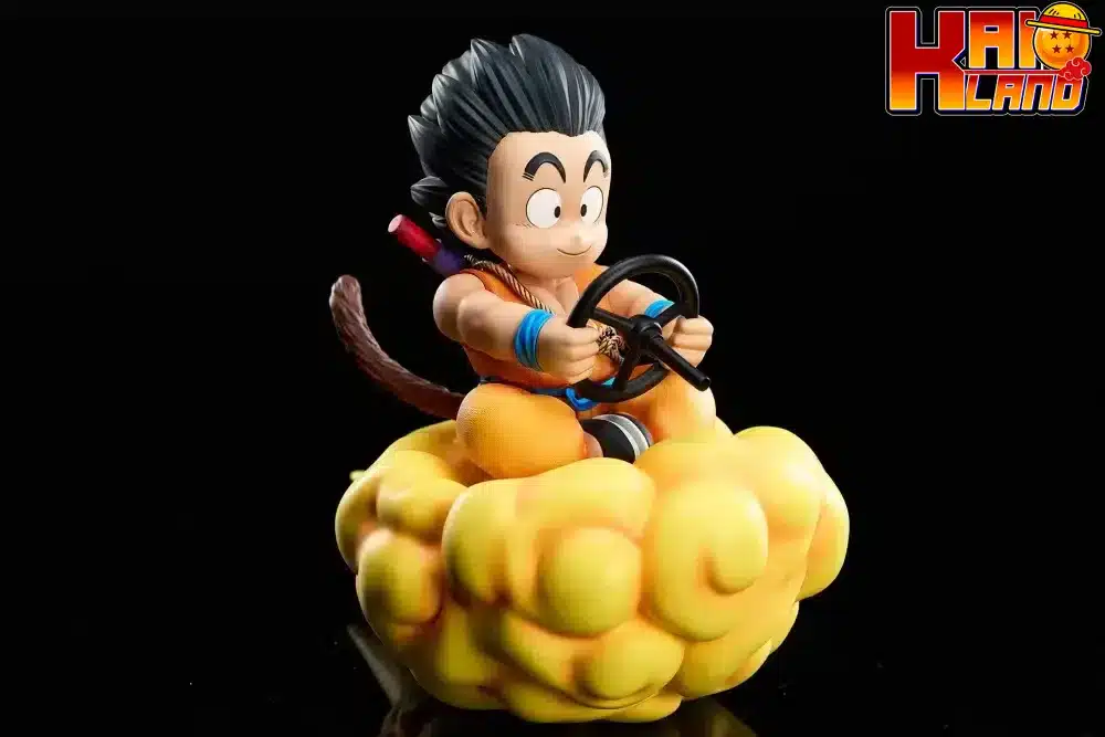 Dragon Ball Huttle Studio Kid Goku On The Cloud Resin Statue