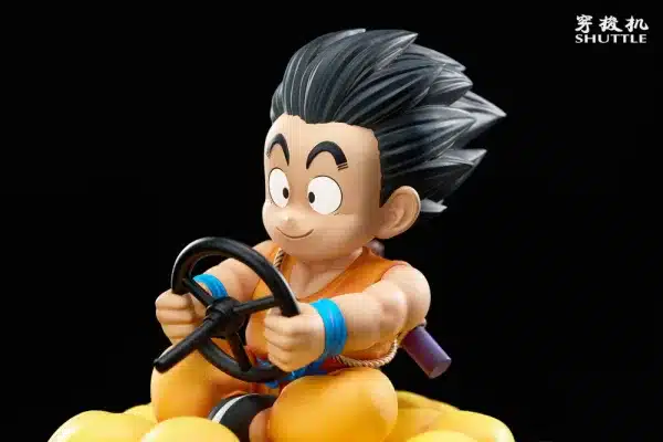 Dragon Ball Huttle Studio Kid Goku On The Cloud Resin Statue 2
