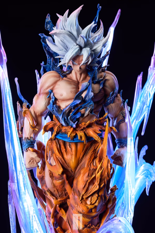 Dragon Ball Iron Curtain Studio UI Goku Resin Statue 6