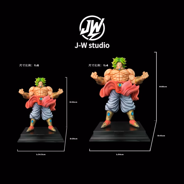 Dragon Ball JW Studio Broly Resin Statue 1