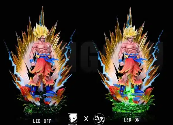 Dragon Ball NOC Studio Goku SSJ V2 Resin Statue 1