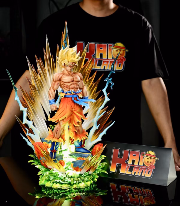 Dragon Ball NOC Studio Goku SSJ V2 Resin Statue 1