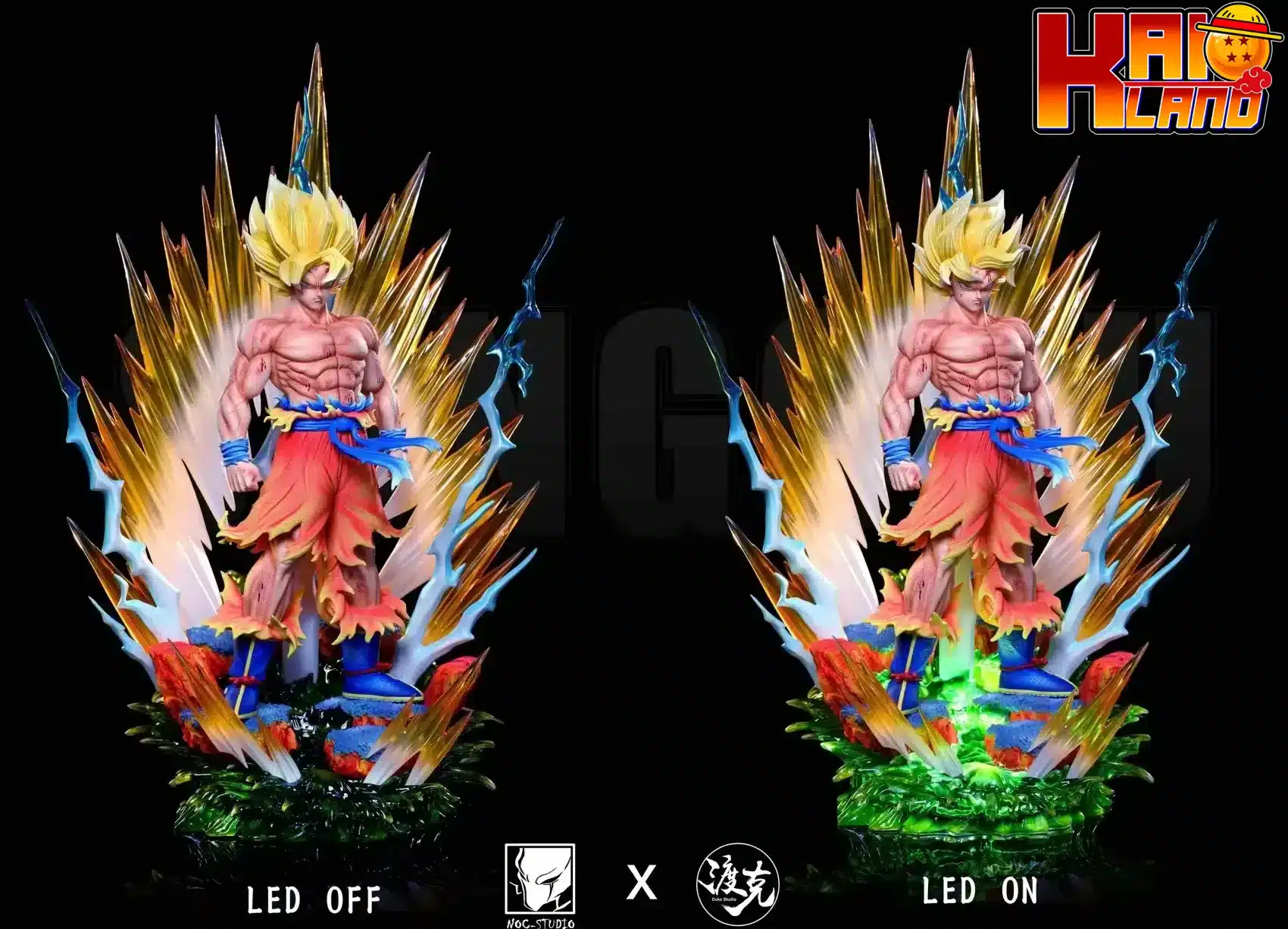 Dragon Ball NOC Studio Goku SSJ V2 Resin Statue