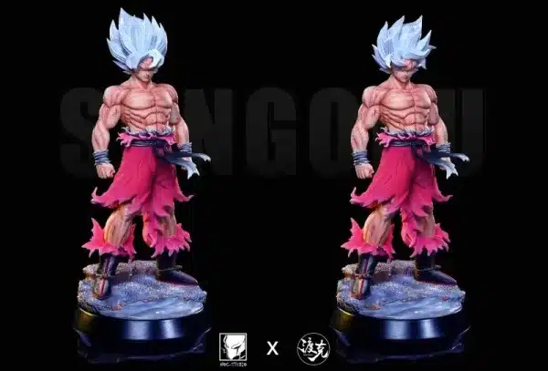 Dragon Ball NOC Studio Goku SSJ V2 Resin Statue 3