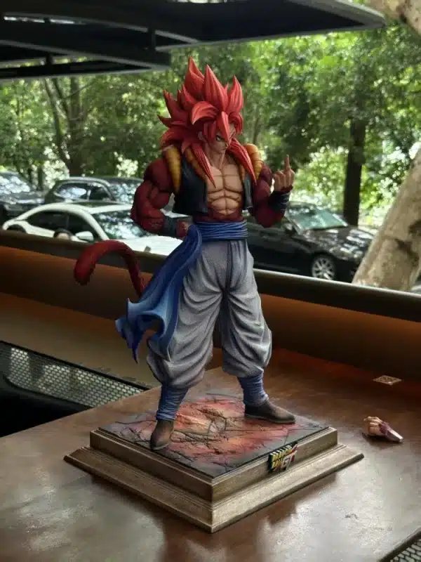 Dragon Ball NP Studio SSJ4 Gogeta Resin Statue 2