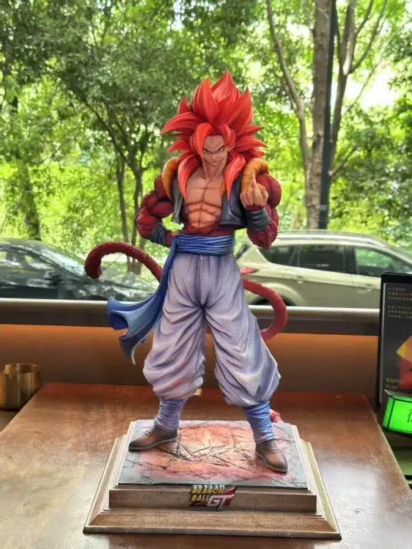 Dragon Ball NP Studio SSJ4 Gogeta Resin Statue 4