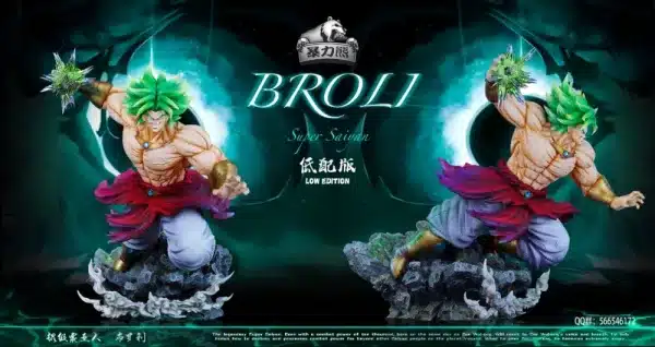 Dragon Ball Violent Bear Studio Broly Resin Statue 2