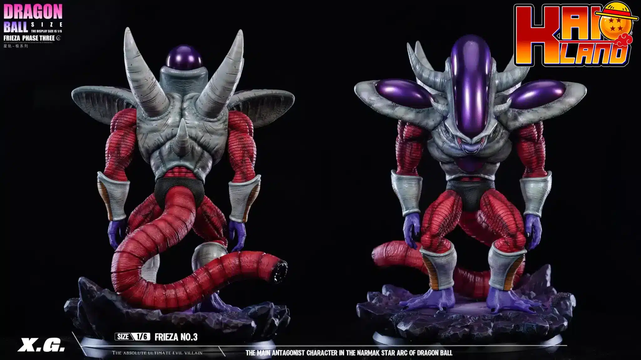 Dragon Ball XG Studio Frieza 3 Form Resin Statue