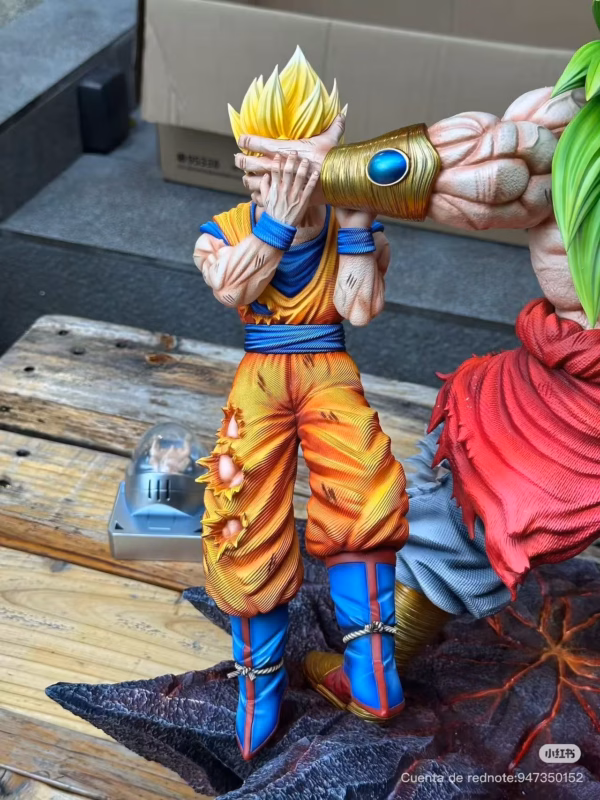 Dragon Ball Yi Shou Studio Broly Vs Goku x Vegeta Resin Statue 3 1
