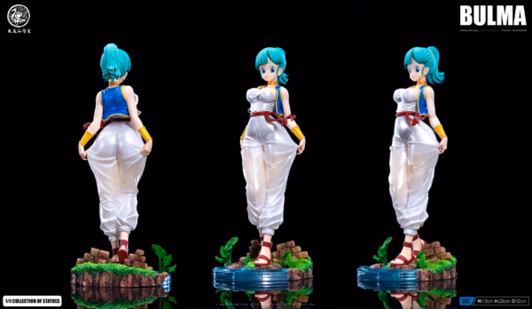 Dragon Ball ZQ Studio Bulma Resin Statue 0