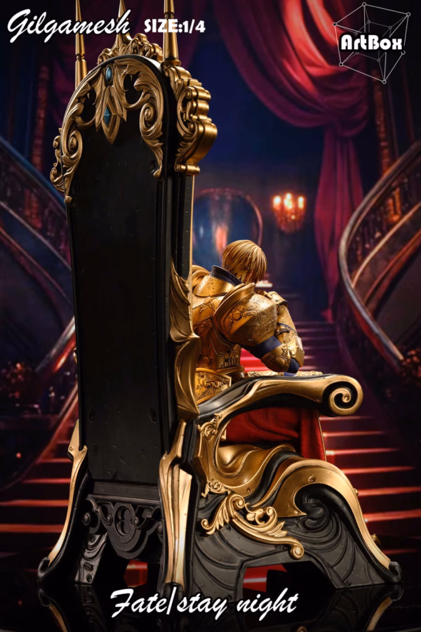 Fate Stay Night Artbox Studio Gilgamesh Resin Statue 3