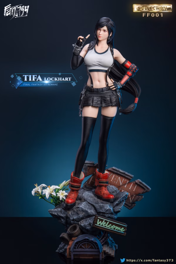Final Fantasy Fantasy Studio Tifa Resin Statue 1