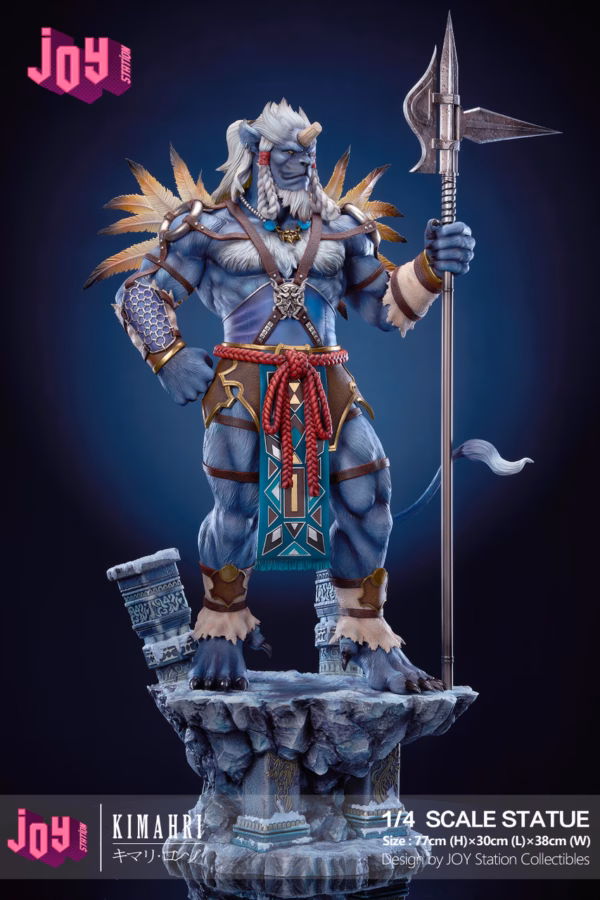 Final Fantasy Joy Station FF10 Kimahri Resin Statue 1