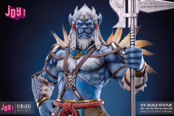Final Fantasy Joy Station FF10 Kimahri Resin Statue 3