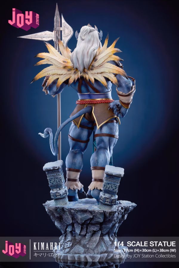Final Fantasy Joy Station FF10 Kimahri Resin Statue 4