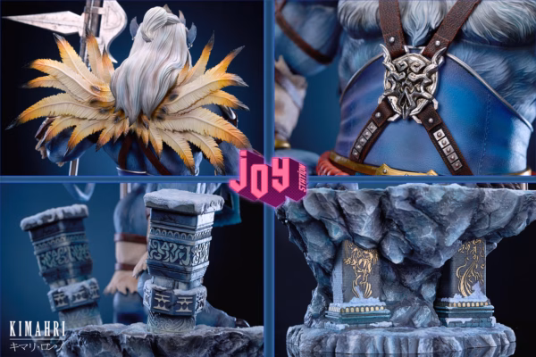 Final Fantasy Joy Station FF10 Kimahri Resin Statue 6