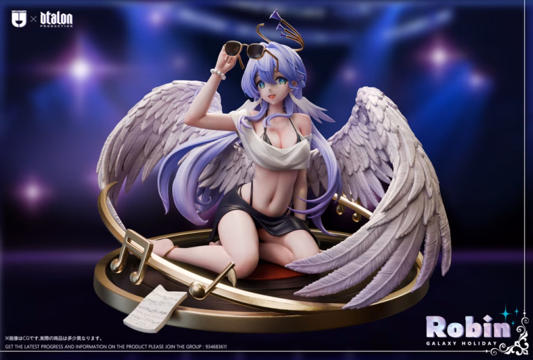 Galaxy Holiday Dirty pockets x Dtalon Studio Robin Resin Statue