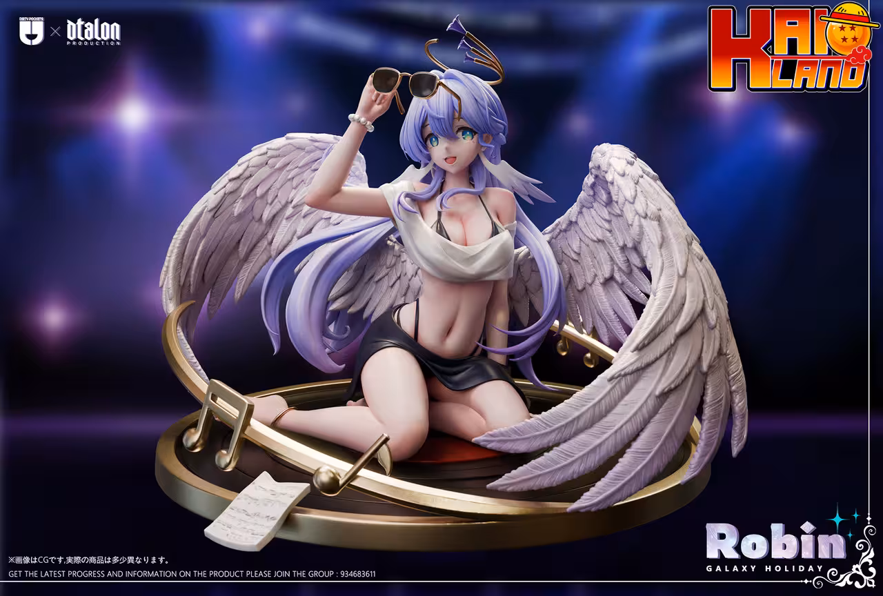 Galaxy Holiday Dirty pockets x Dtalon Studio Robin Resin Statue