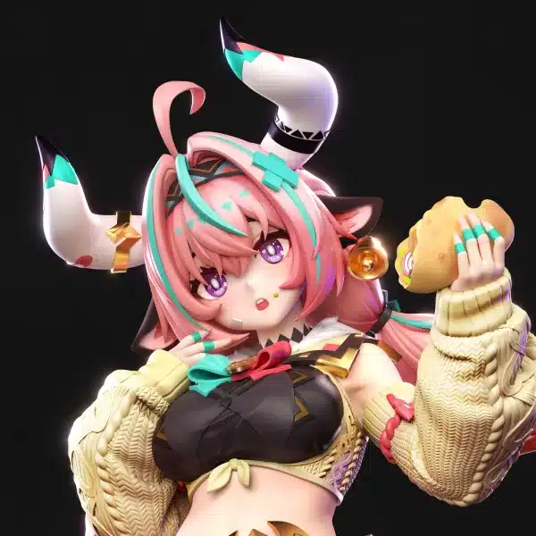 Genshin Impact Xiao Huan Xiong Studio Varesa Resin Statue 4