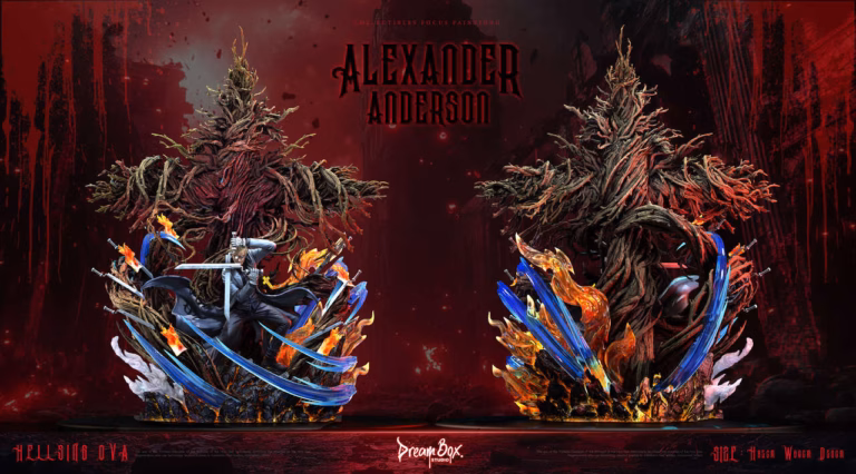 Hellsing Dream Box Studio Alexander Anderson Resin Statue