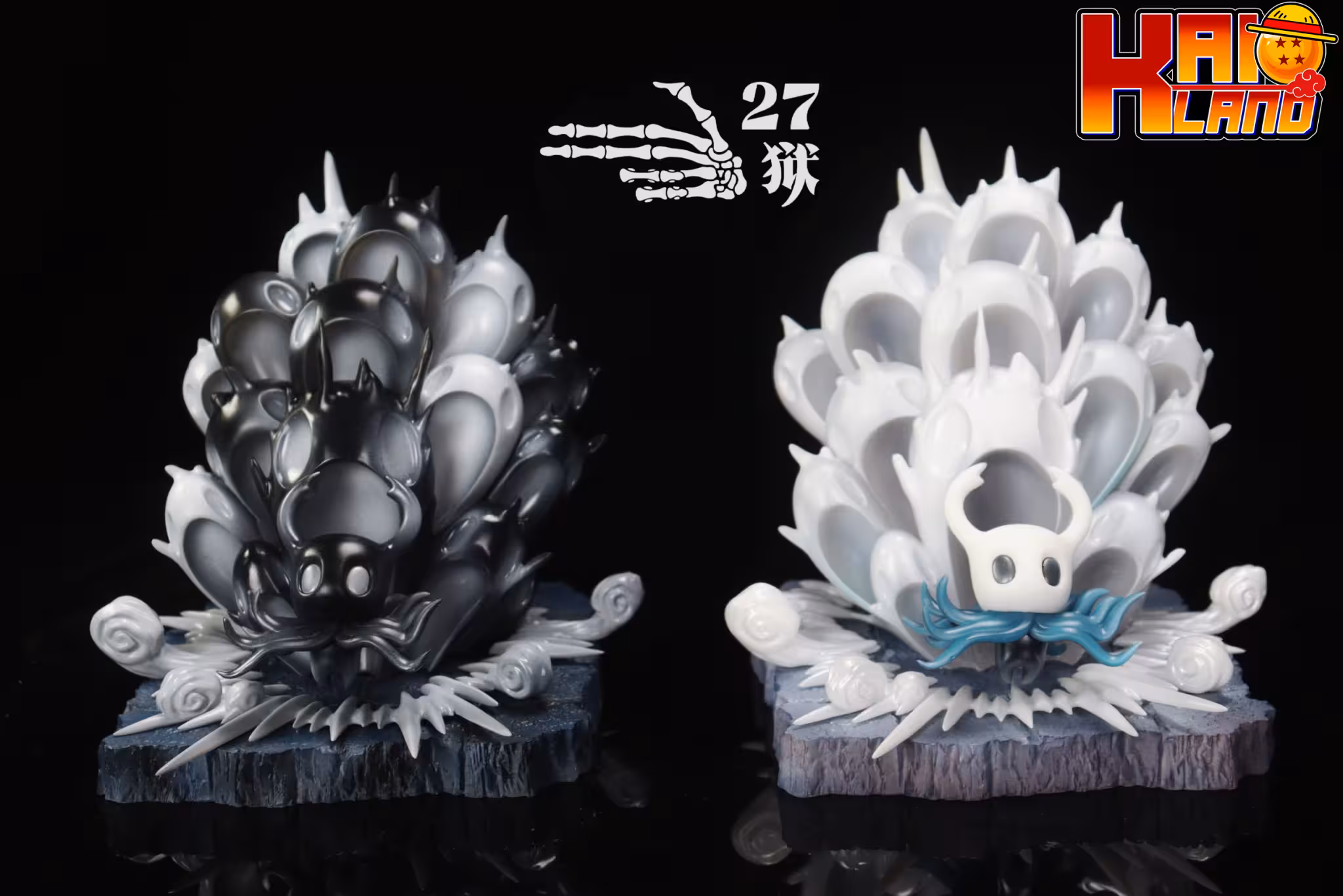 Hollow Knight 27abyss Studio Howling Wraiths x Abyss Shriek Resin Statue
