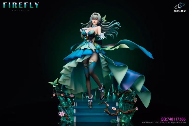 Honkai Star Rail Star Cute Studio Dress Firefly Resin Statue
