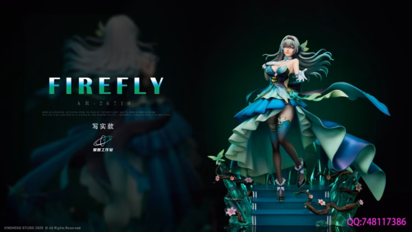 Honkai Star Rail Star Cute Studio Dress Firefly Resin Statue 3