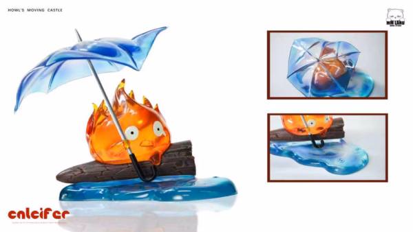 Howls Moving MMLAND Studio Calcifer Resin Statue 2
