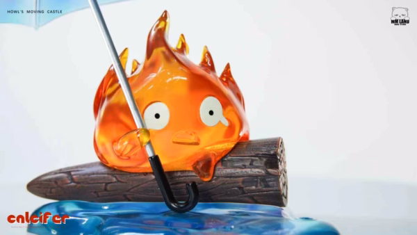 Howls Moving MMLAND Studio Calcifer Resin Statue 4
