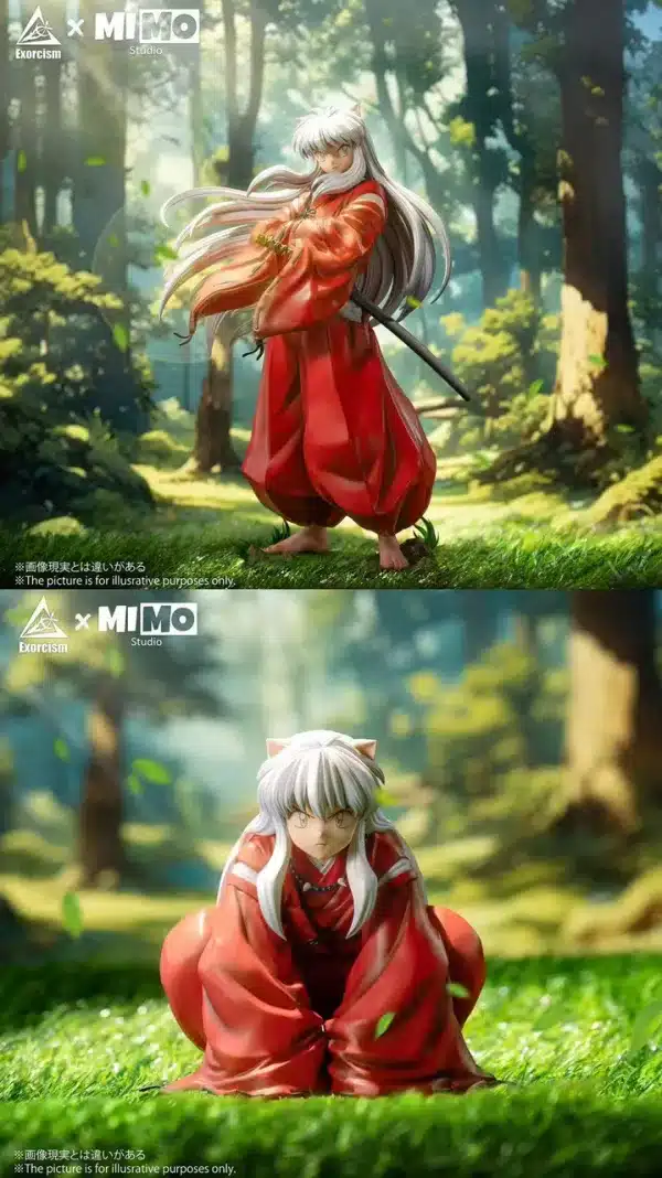 InuYasha Exorcism Studio x Mimo Studio InuYasha Resin Statue 9