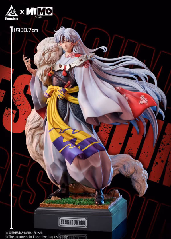 InuYasha Exorcism Studio x Mimo Studio Sesshomaru Resin Statue 3