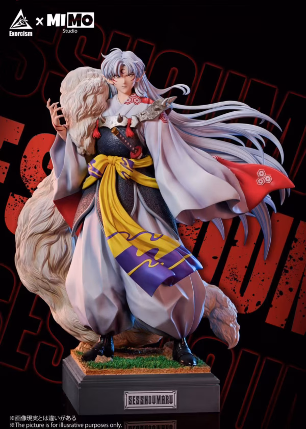 InuYasha Exorcism Studio x Mimo Studio Sesshomaru Resin Statue 4