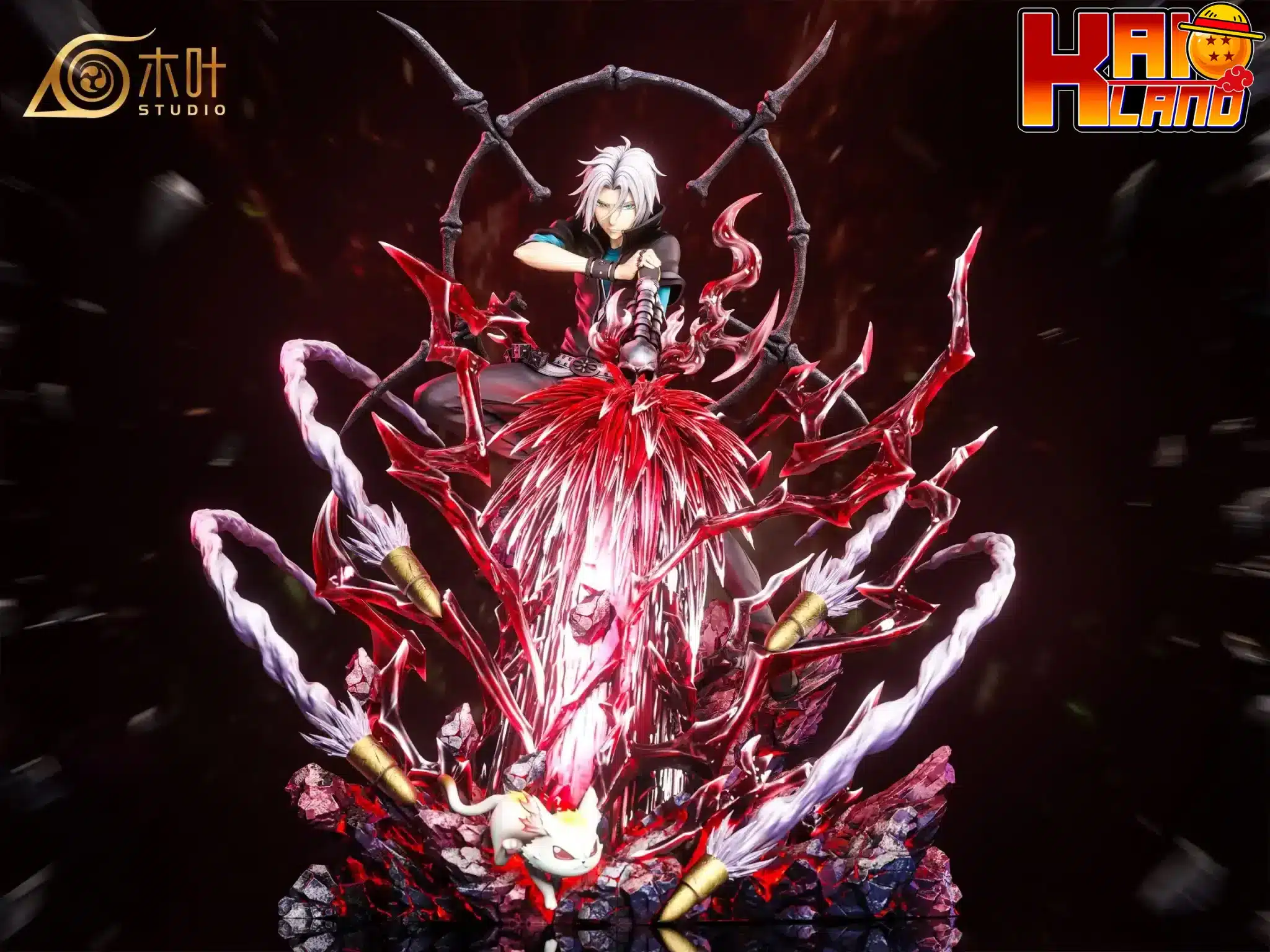 Katekyo Hitman Konoha Studio Hayato Gokudera Resin Statue