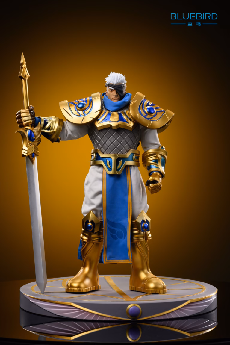 League of Legends Bluebird Studio Garen City Guard Resin Statue