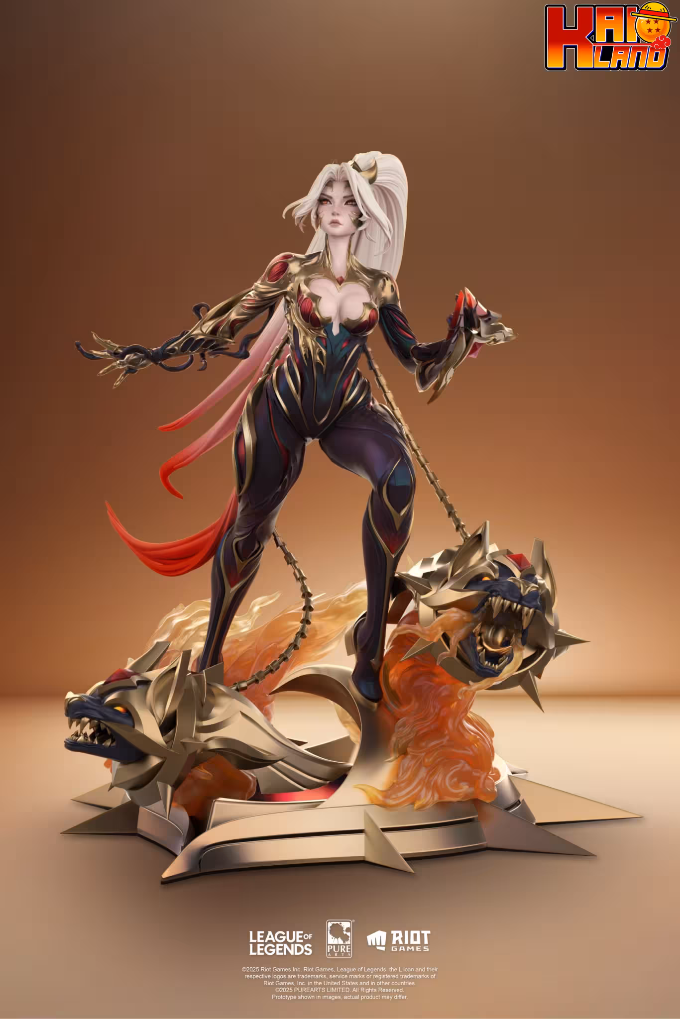 League of Legends PureArts Studio Immortal Kai Sa Cassiopeia Licensed Resin Statue