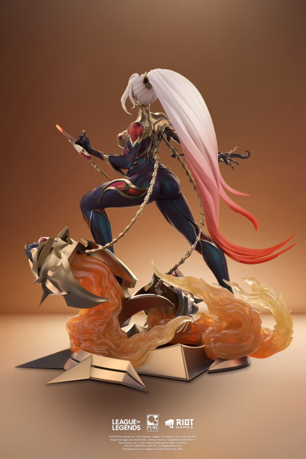 League of Legends PureArts Studio Immortal Kai Sa Cassiopeia Licensed Resin Statue 2
