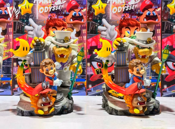 Mario Wake Studio Mario Odyssey Resin Statue 3 1